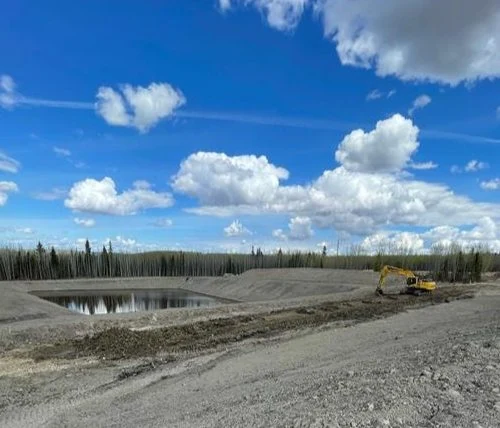 Kiskatinaw Lease Construction — construction progress 2