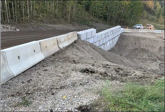 Peterson's Crossing road repairs