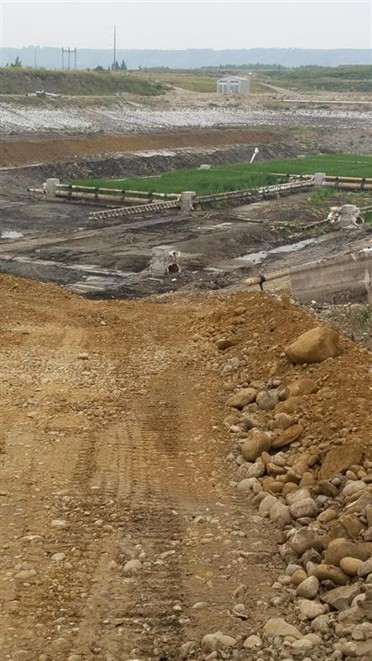 Construction progress 1