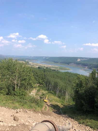 Construction progress 1