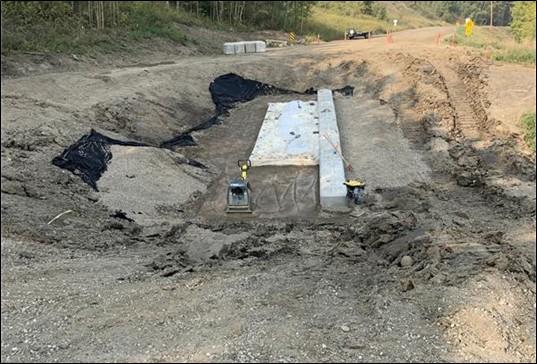 Construction progress 1