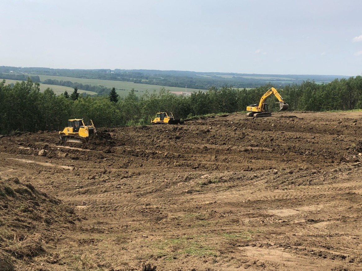 Construction progress 1