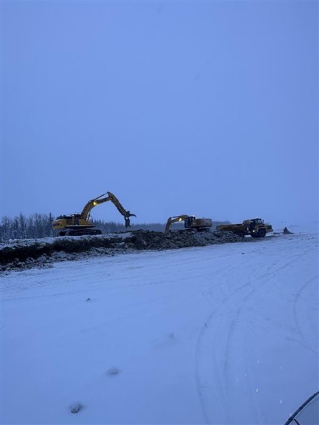 Construction progress 1