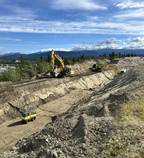 Whitehorse International Airport construction