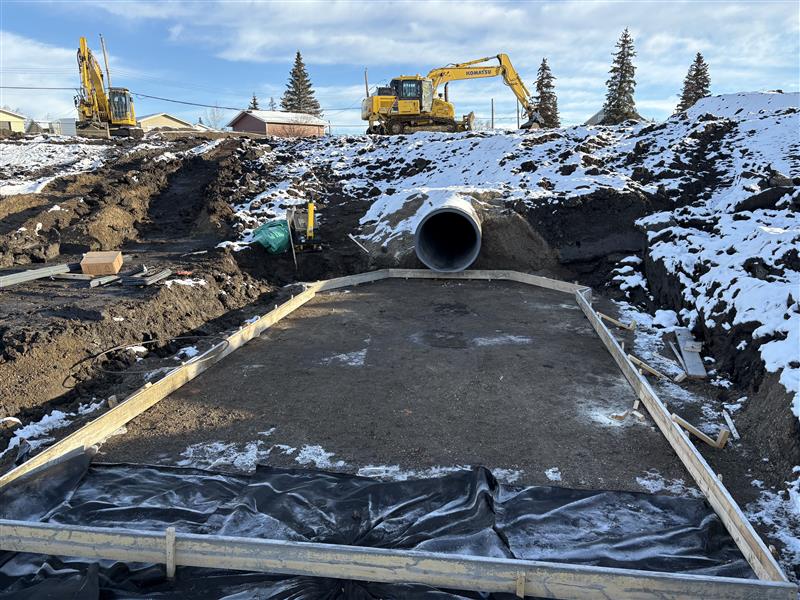 Construction progress 1