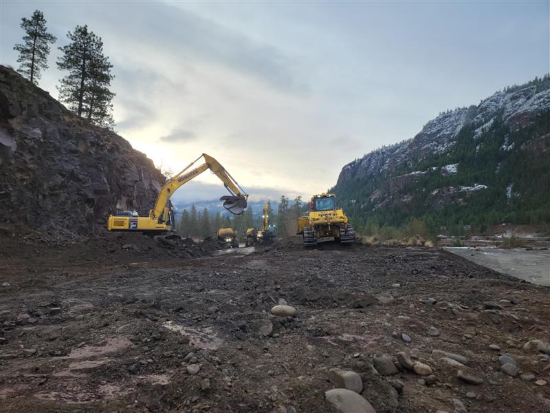 Construction progress 1