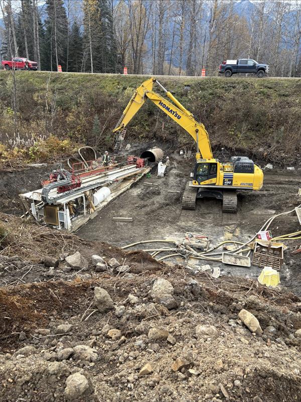 Construction progress 1